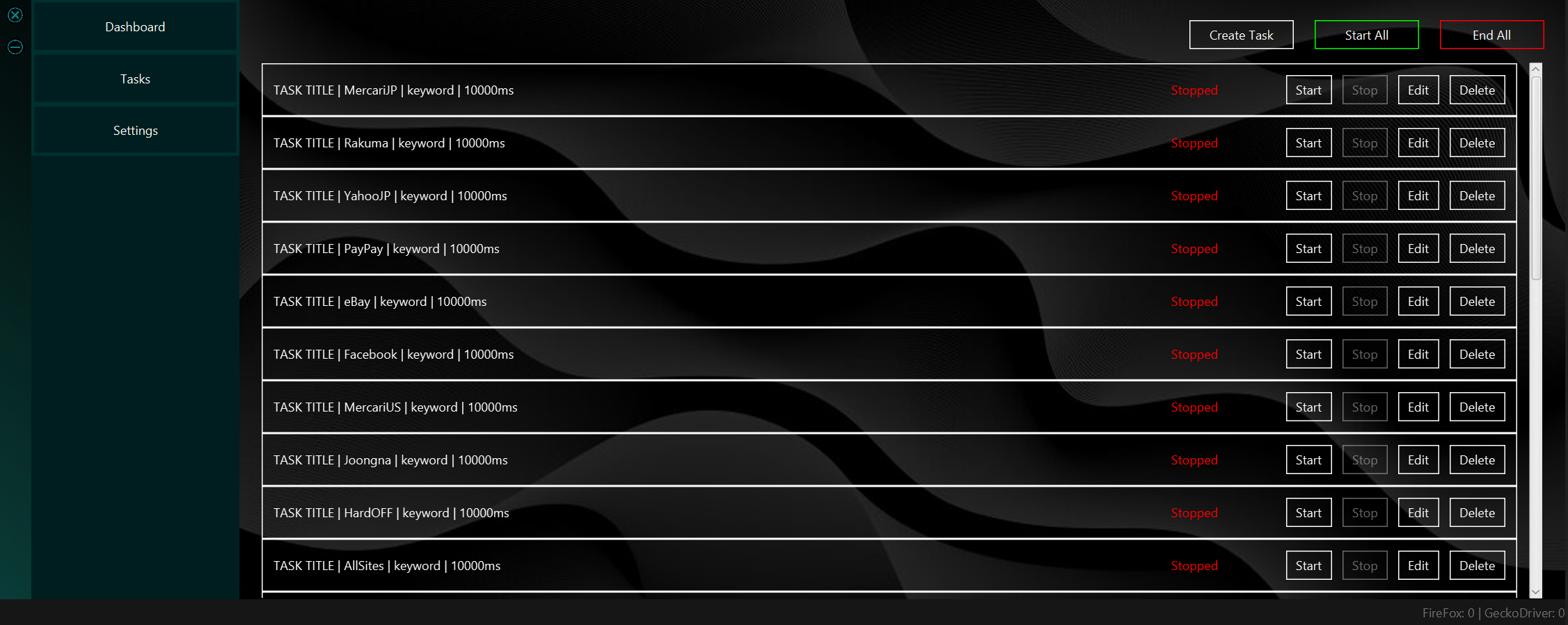 ScraperBot preview 1